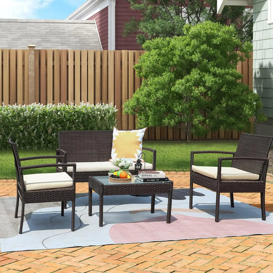 Patio Furniture Sets,,PE Rattan Outdoor Furniture,for Balcony